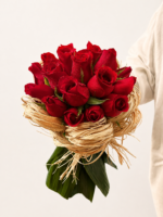 buquê de 18 rosas vervelhas
