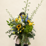 buquê de delphinium
