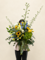 buquê de delphinium