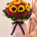 buquê de girassois
