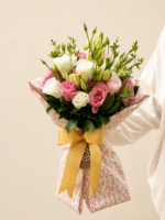 buquê de lisianthus