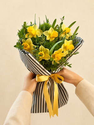 buquê de narcisos