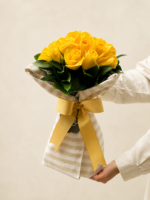 buquê de rosas amarelas