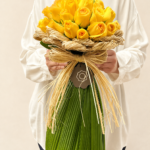 buquê de rosas amarelas