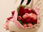 buquê de rosas para namorada