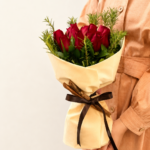 buquê de rosas vermelhas