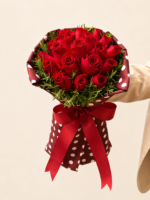 buquê de rosas vermelhas