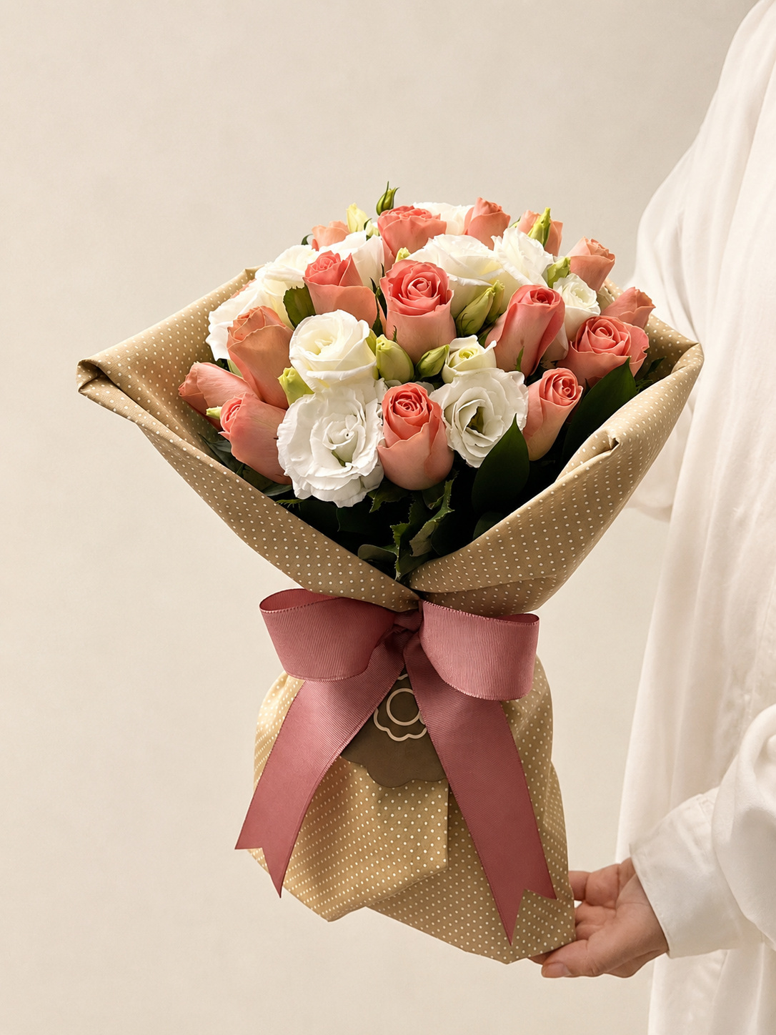 buquê derosas e lisianthus buquê derosas e lisianthus