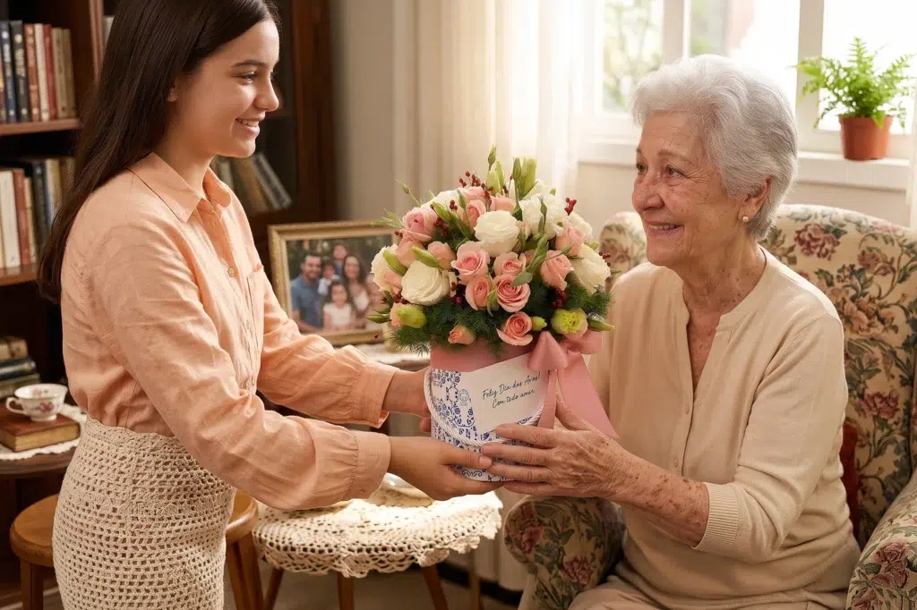 Flores para o Dia dos Avós: presentes que dizem "obrigado"