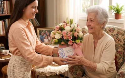 Flores para o Dia dos Avós: presentes que dizem "obrigado"
