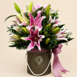 Realeza - Box Flower de Lírios