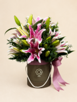 Realeza - Box Flower de lírios