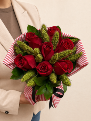 buquê de 7 rosas vermelhas em porto alegre