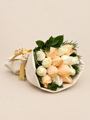 grasse, buquê de 18 rosas