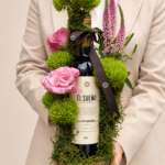 arranjo floral com vinho el sueño (2)
