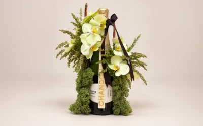 Flores com espumante: como escolher o presente para brindar